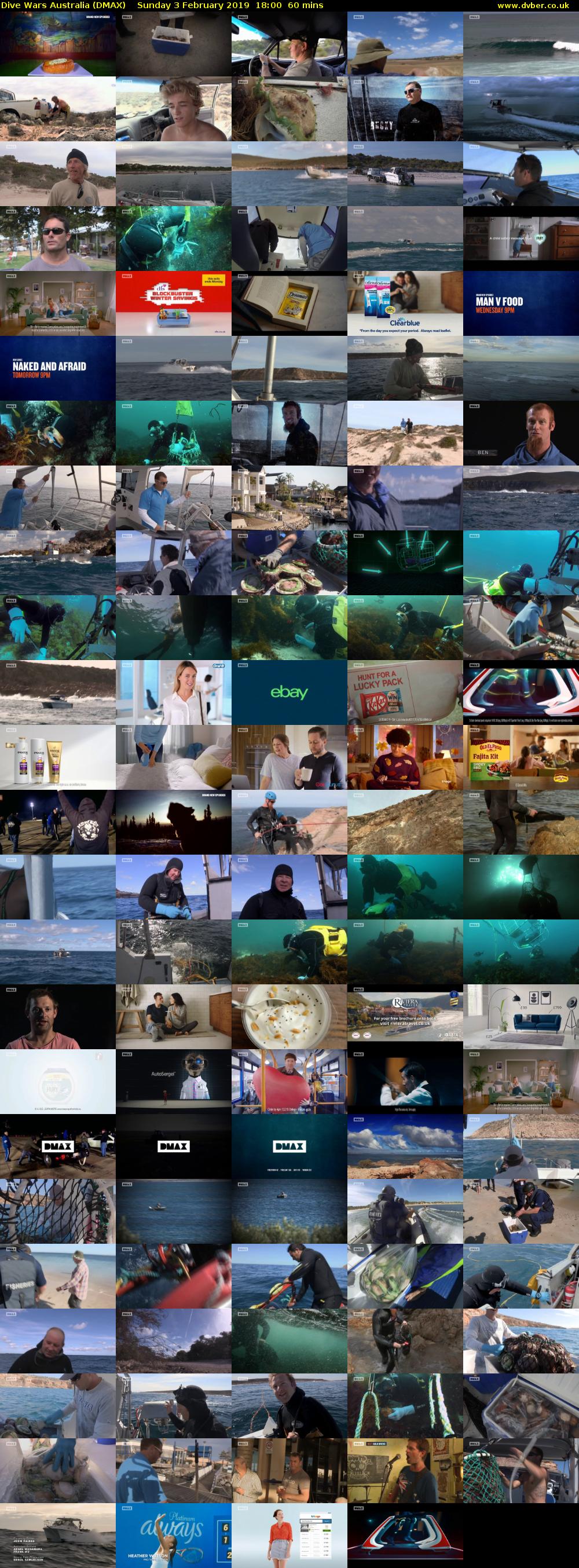 Dive Wars Australia (DMAX) Sunday 3 February 2019 18:00 - 19:00
