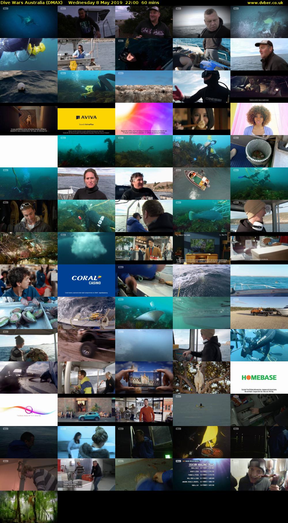 Dive Wars Australia (DMAX) Wednesday 8 May 2019 22:00 - 23:00