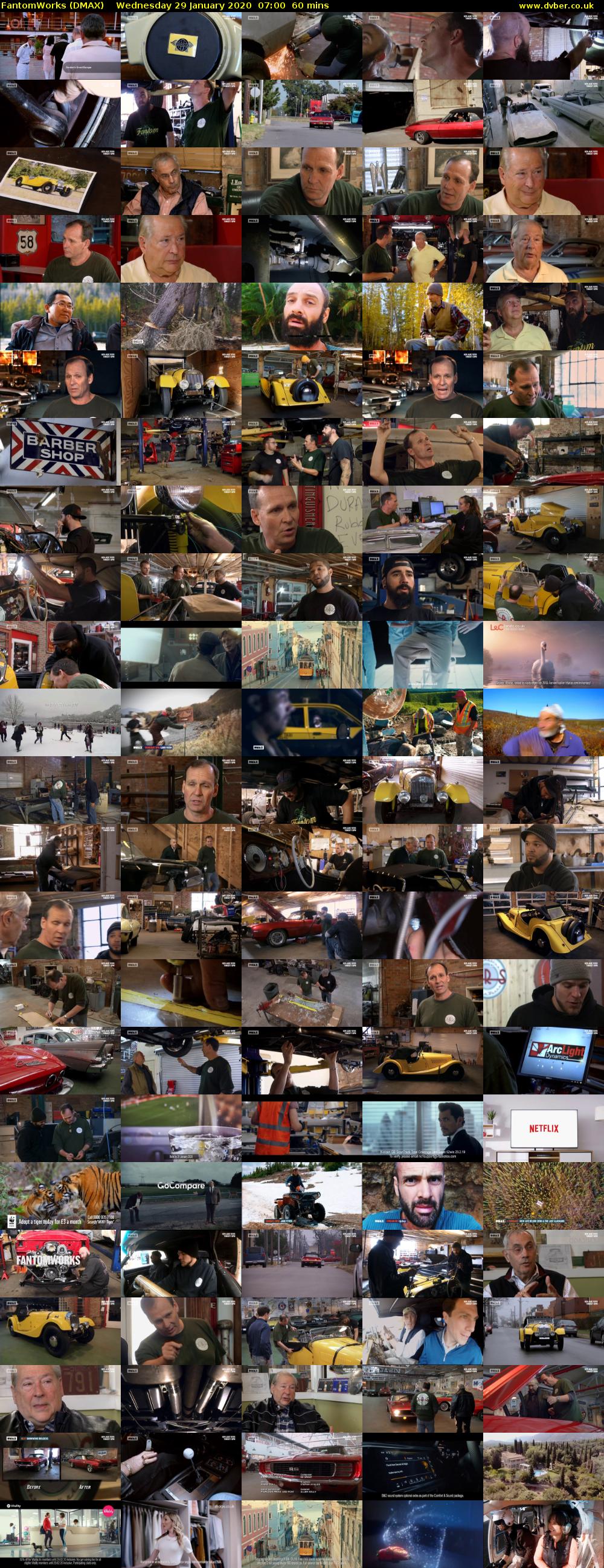 FantomWorks (DMAX) Wednesday 29 January 2020 07:00 - 08:00