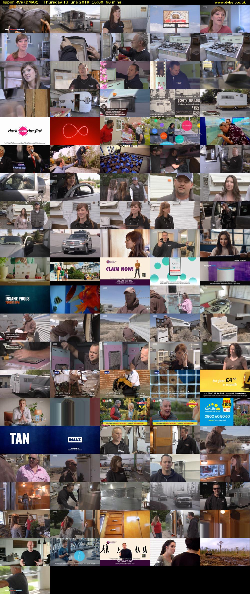 Flippin' RVs (DMAX) Thursday 13 June 2019 16:00 - 17:00