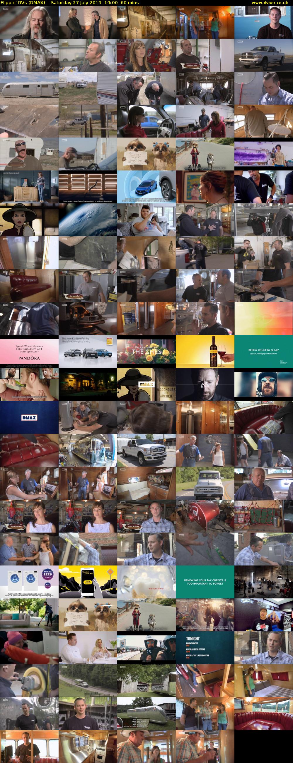 Flippin' RVs (DMAX) Saturday 27 July 2019 14:00 - 15:00