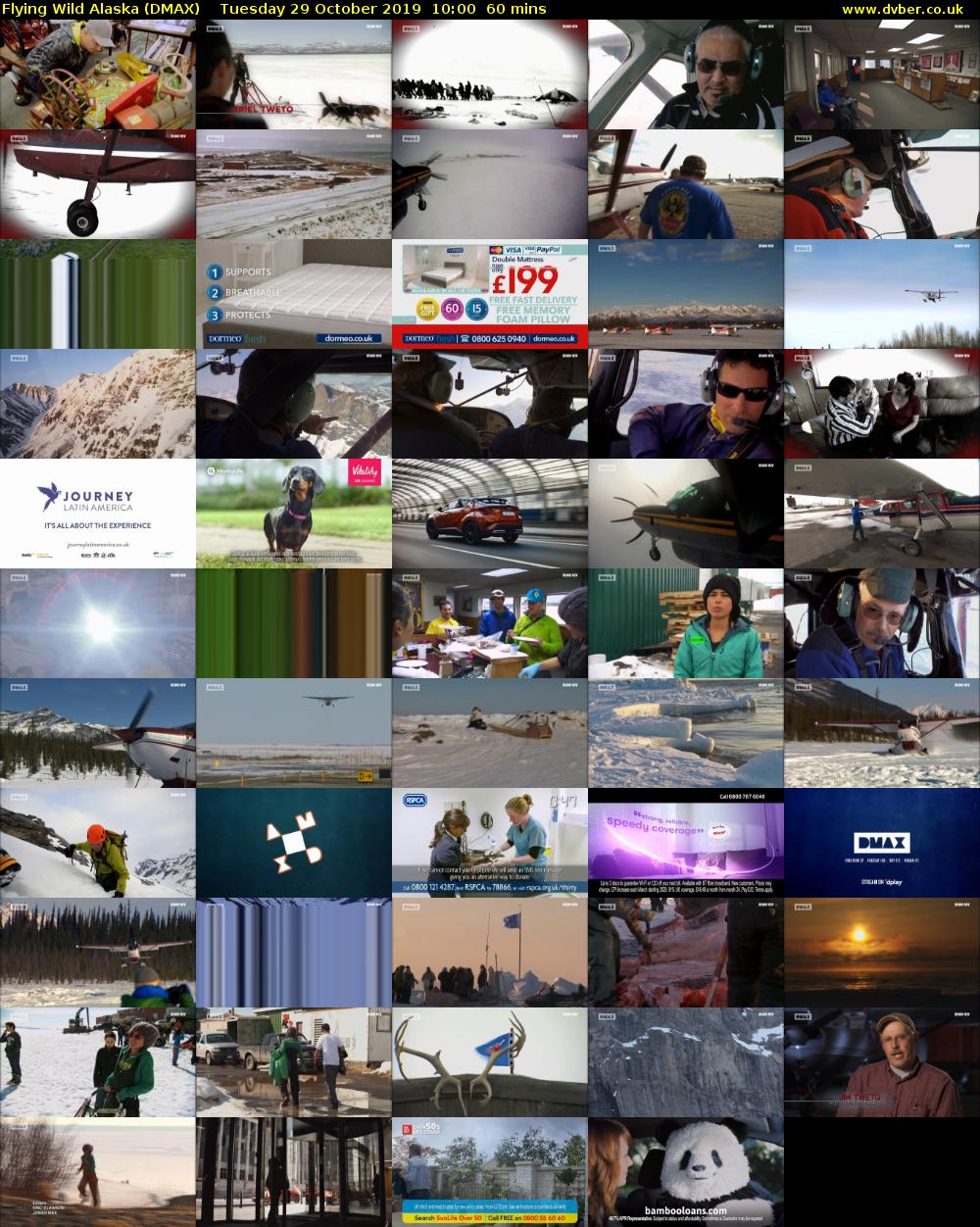 Flying Wild Alaska (DMAX) Tuesday 29 October 2019 10:00 - 11:00