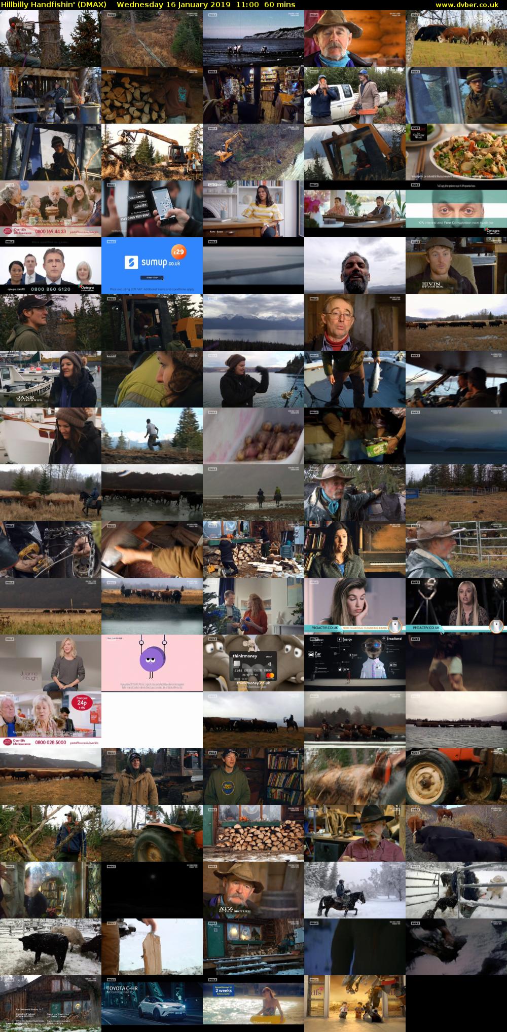 Hillbilly Handfishin' (DMAX) Wednesday 16 January 2019 11:00 - 12:00