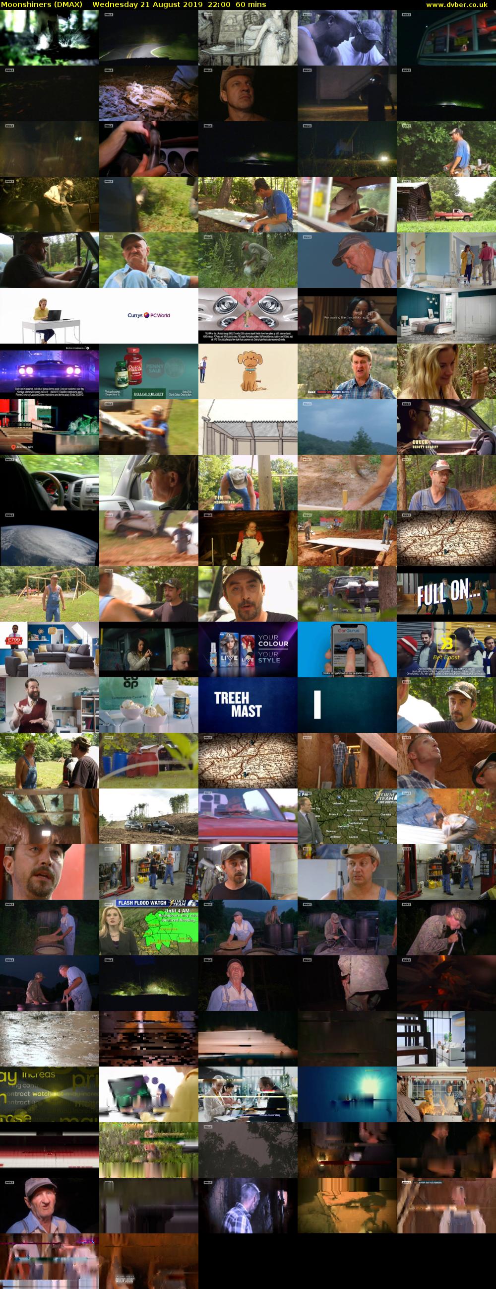 Moonshiners (DMAX) Wednesday 21 August 2019 22:00 - 23:00