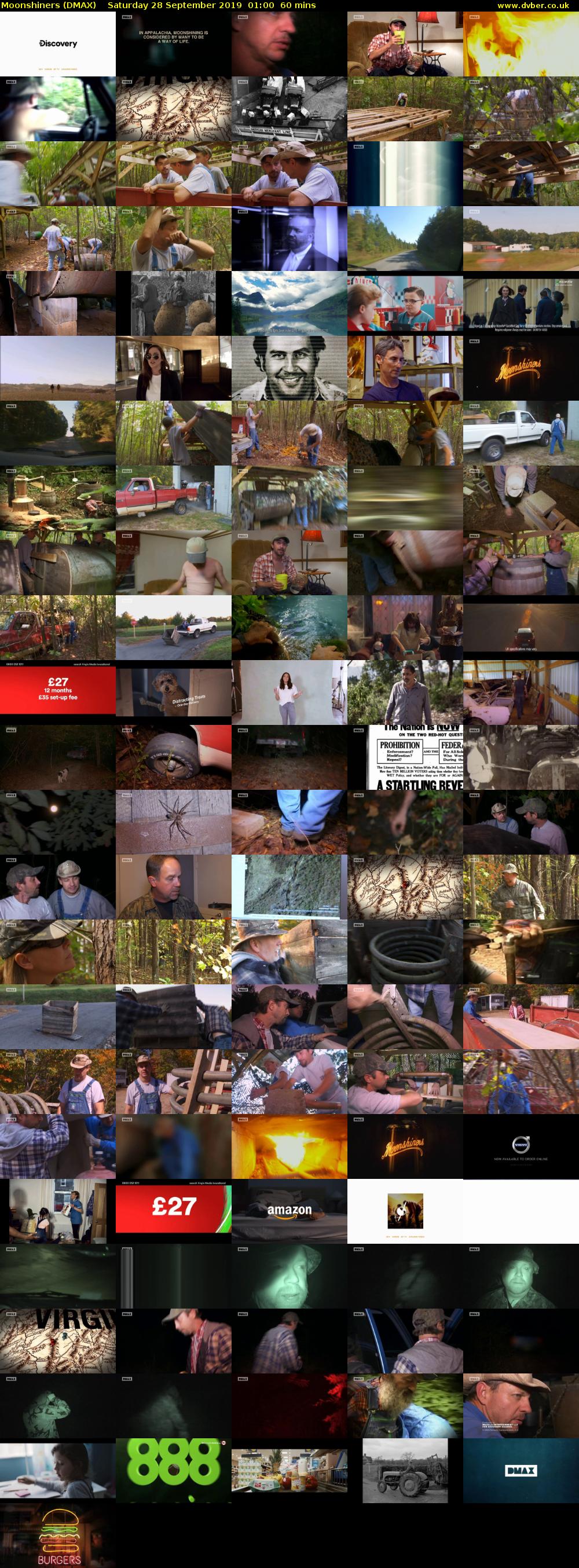 Moonshiners (DMAX) Saturday 28 September 2019 01:00 - 02:00