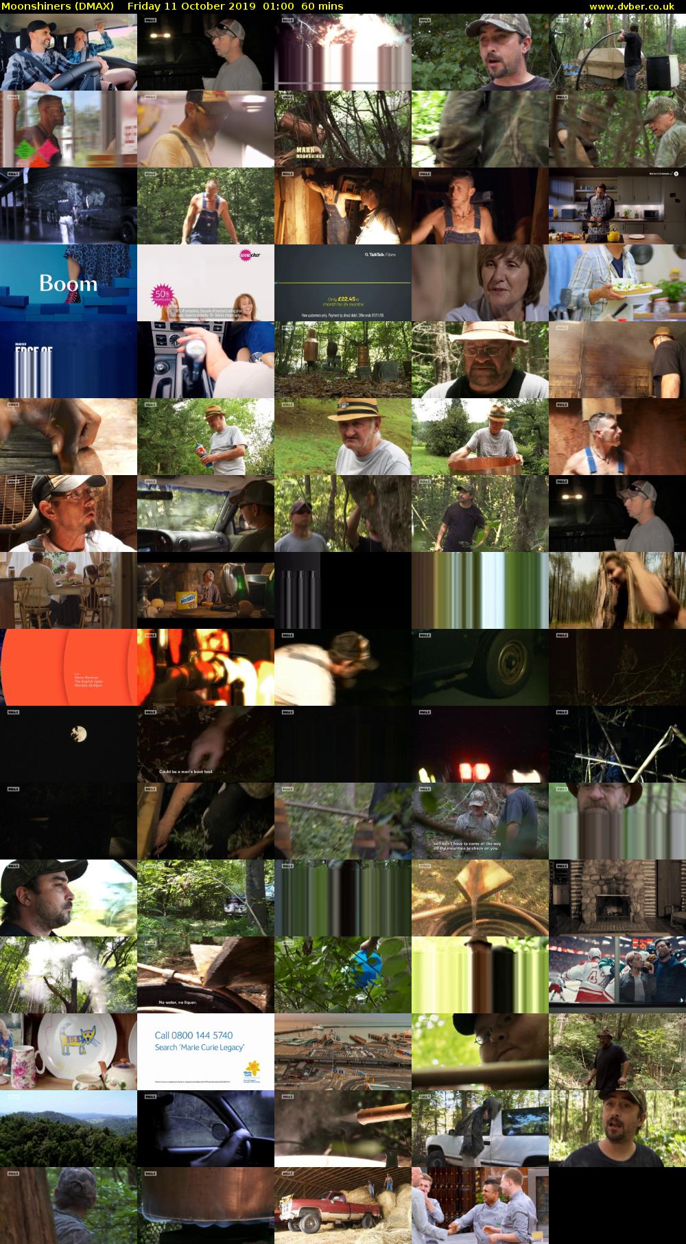 Moonshiners (DMAX) Friday 11 October 2019 01:00 - 02:00