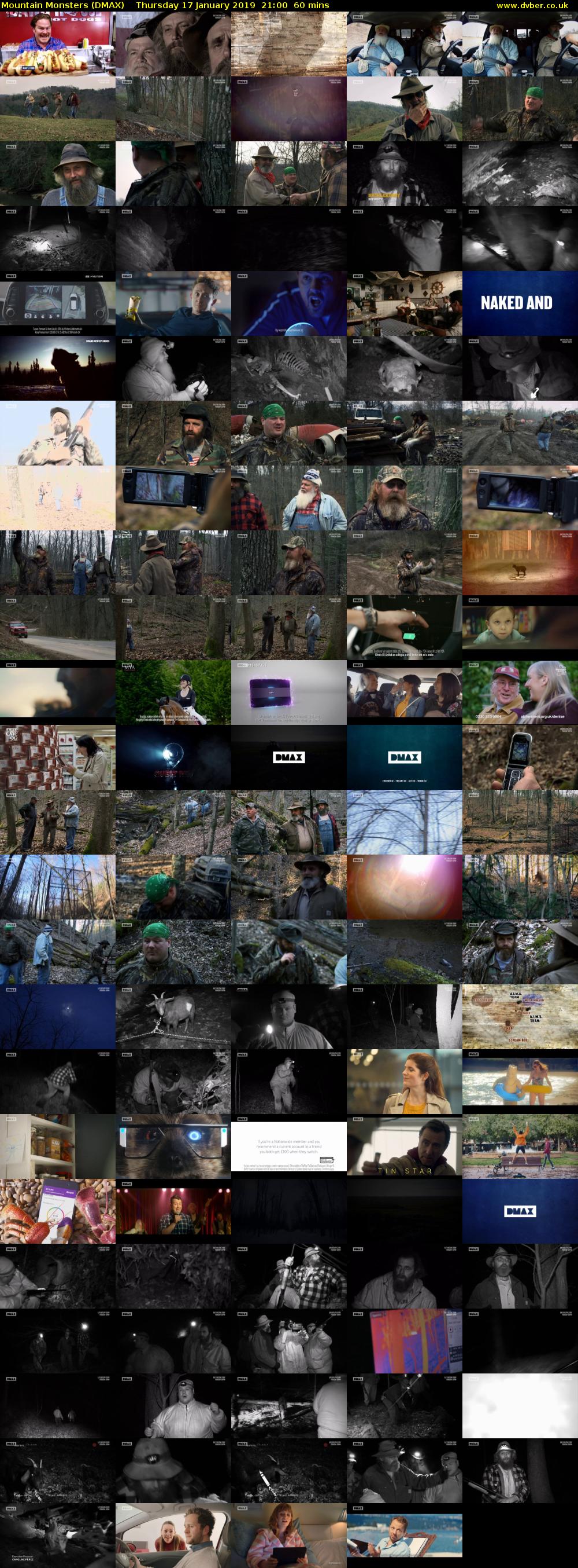 Mountain Monsters (DMAX) Thursday 17 January 2019 21:00 - 22:00