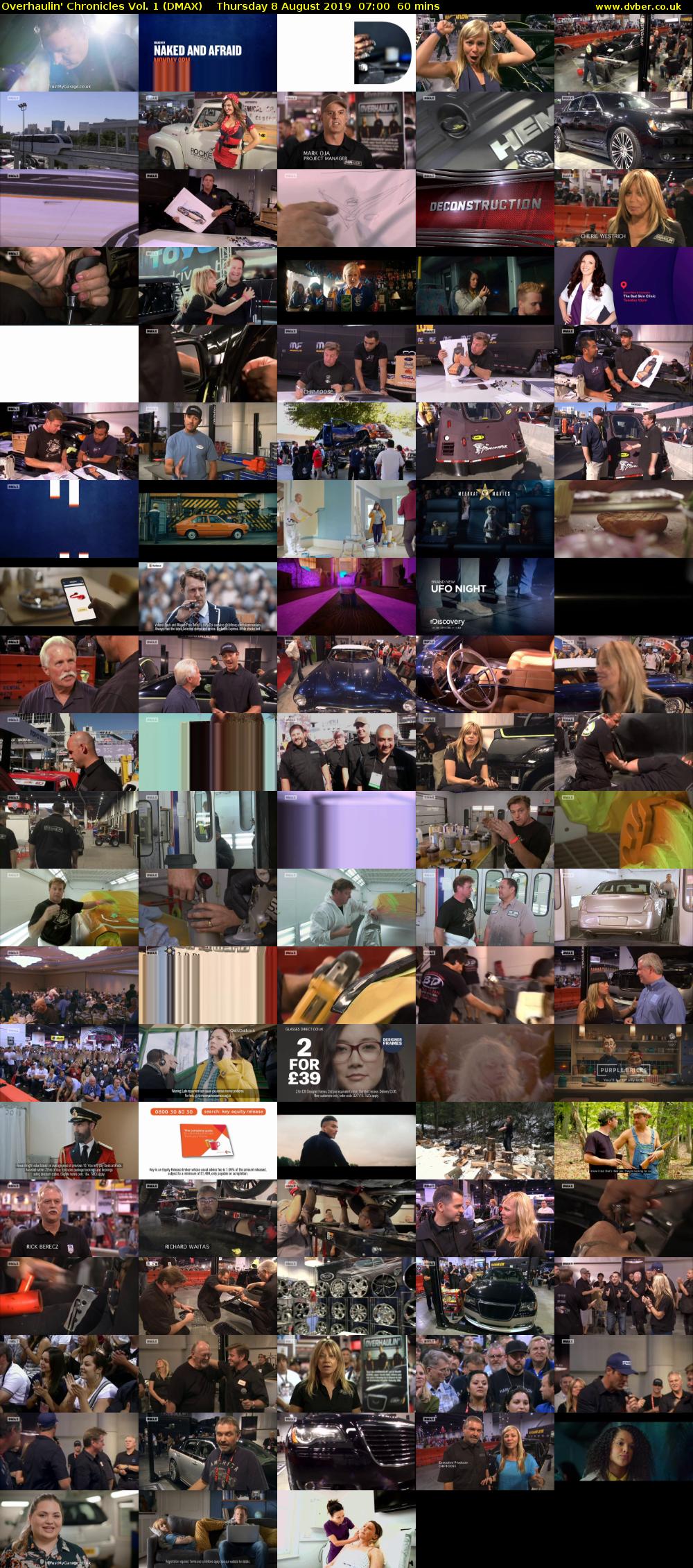 Overhaulin' Chronicles Vol. 1 (DMAX) Thursday 8 August 2019 07:00 - 08:00