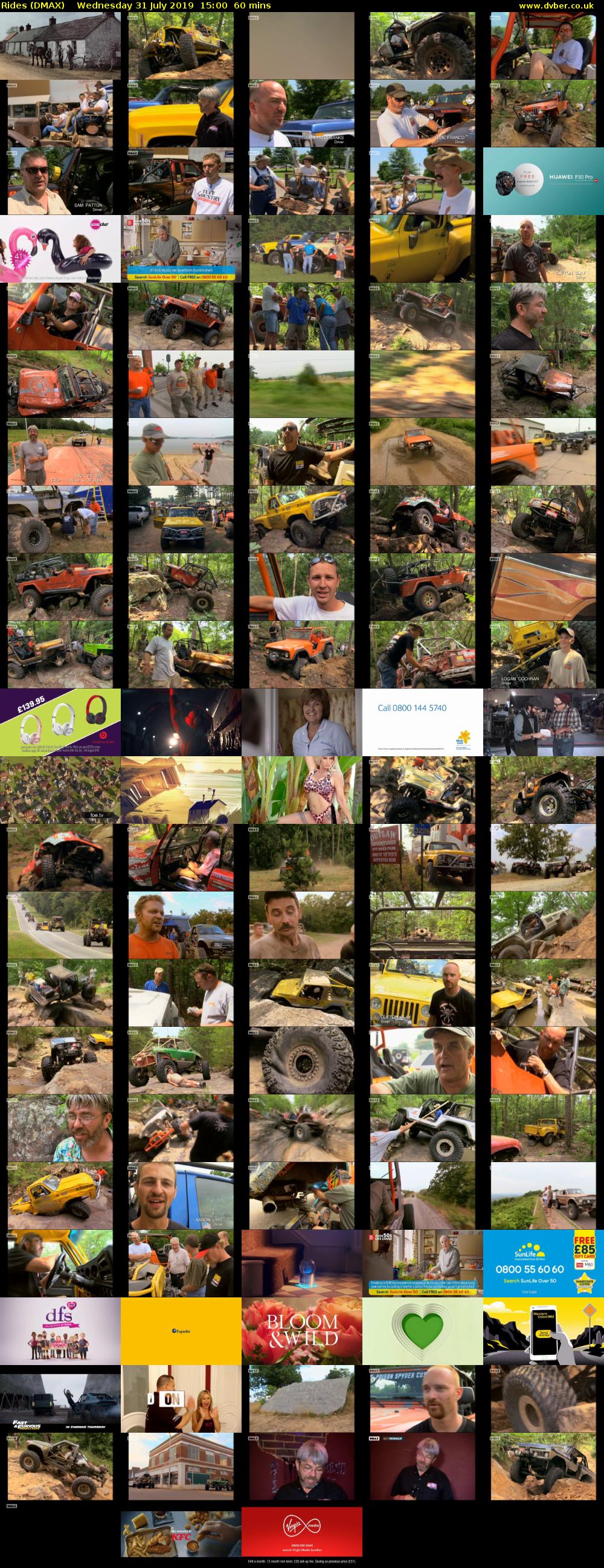 Rides (DMAX) Wednesday 31 July 2019 15:00 - 16:00