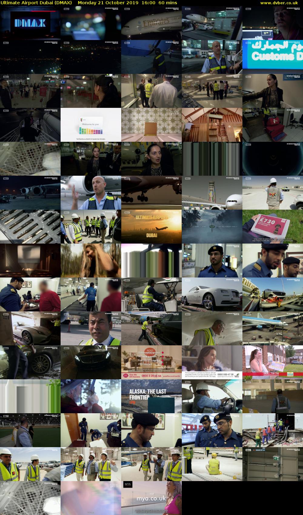 Ultimate Airport Dubai (DMAX) Monday 21 October 2019 16:00 - 17:00