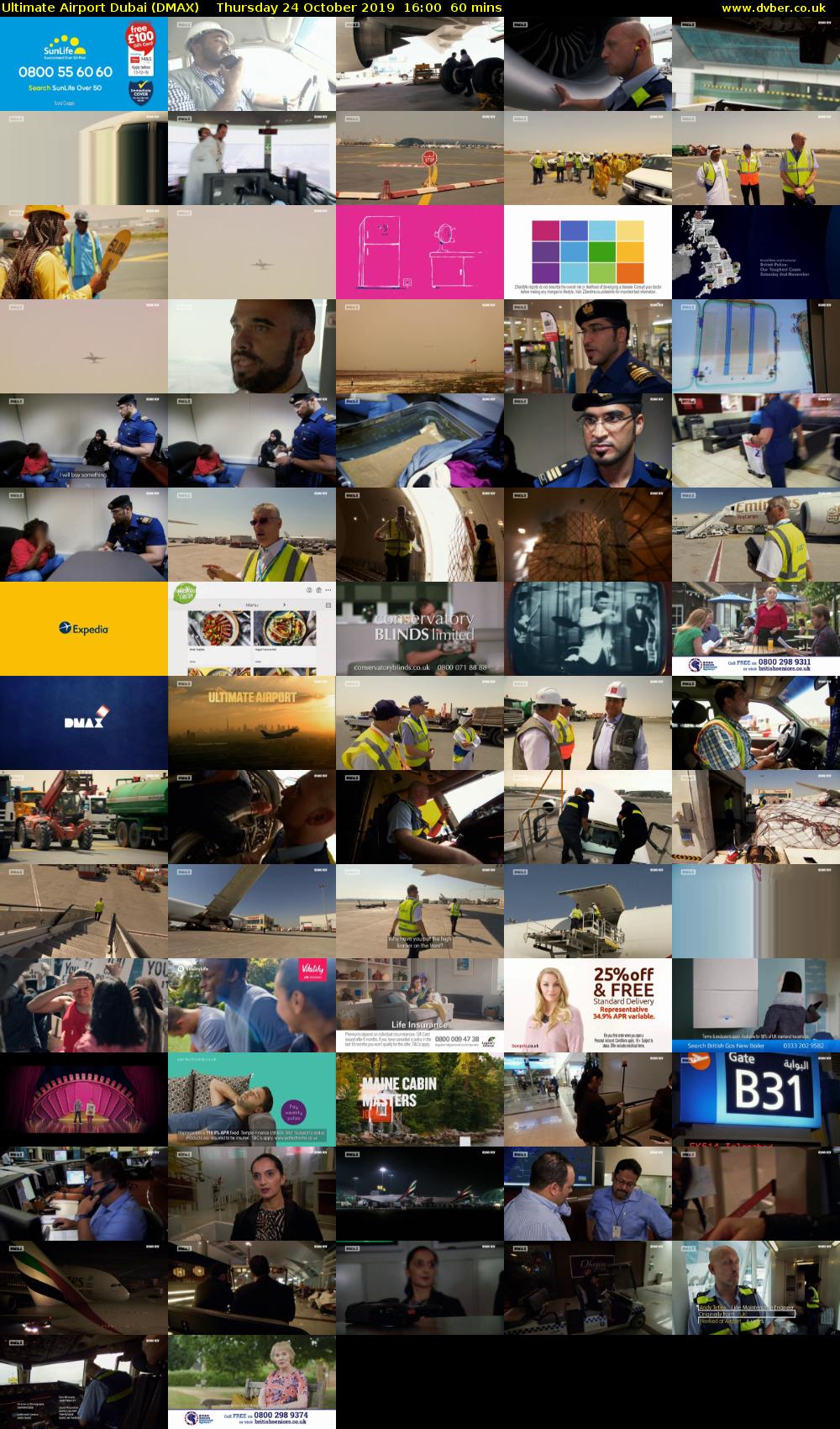 Ultimate Airport Dubai (DMAX) Thursday 24 October 2019 16:00 - 17:00