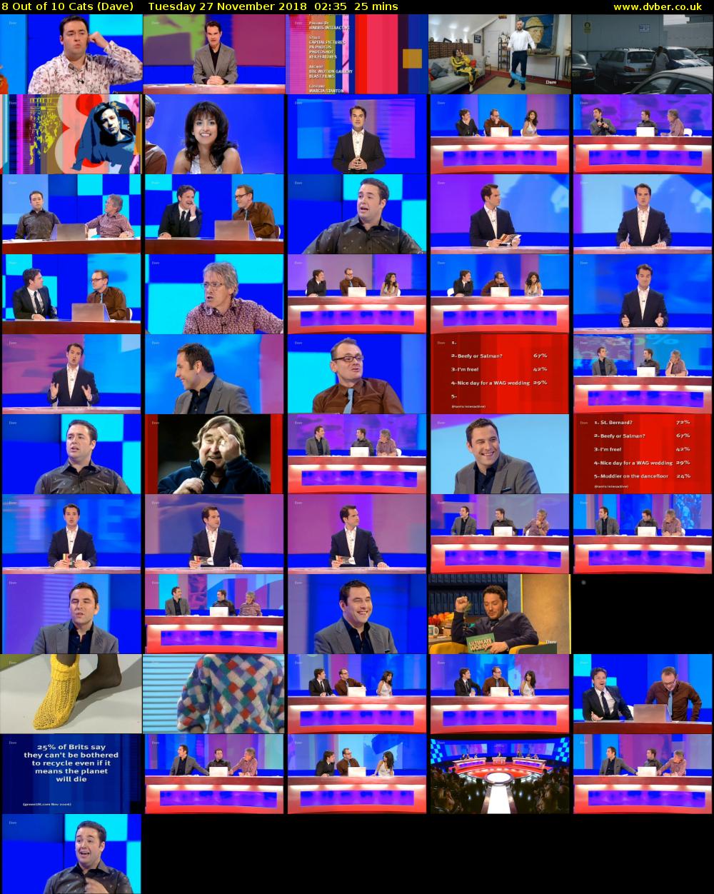 8 Out of 10 Cats (Dave) Tuesday 27 November 2018 02:35 - 03:00