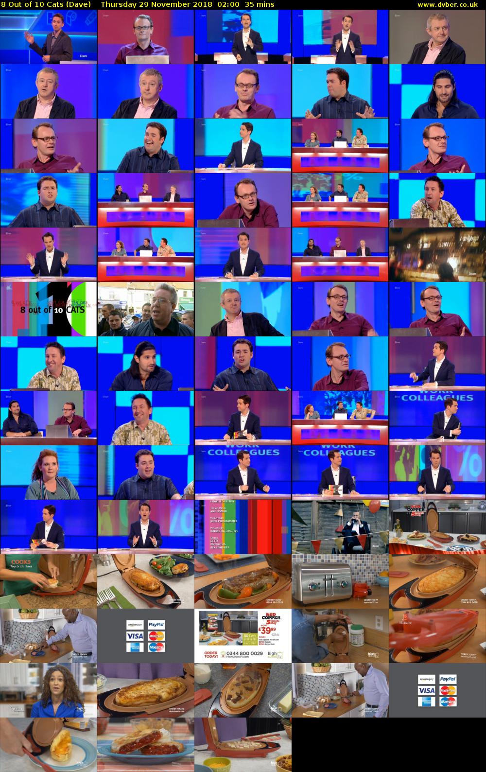 8 Out of 10 Cats (Dave) Thursday 29 November 2018 02:00 - 02:35