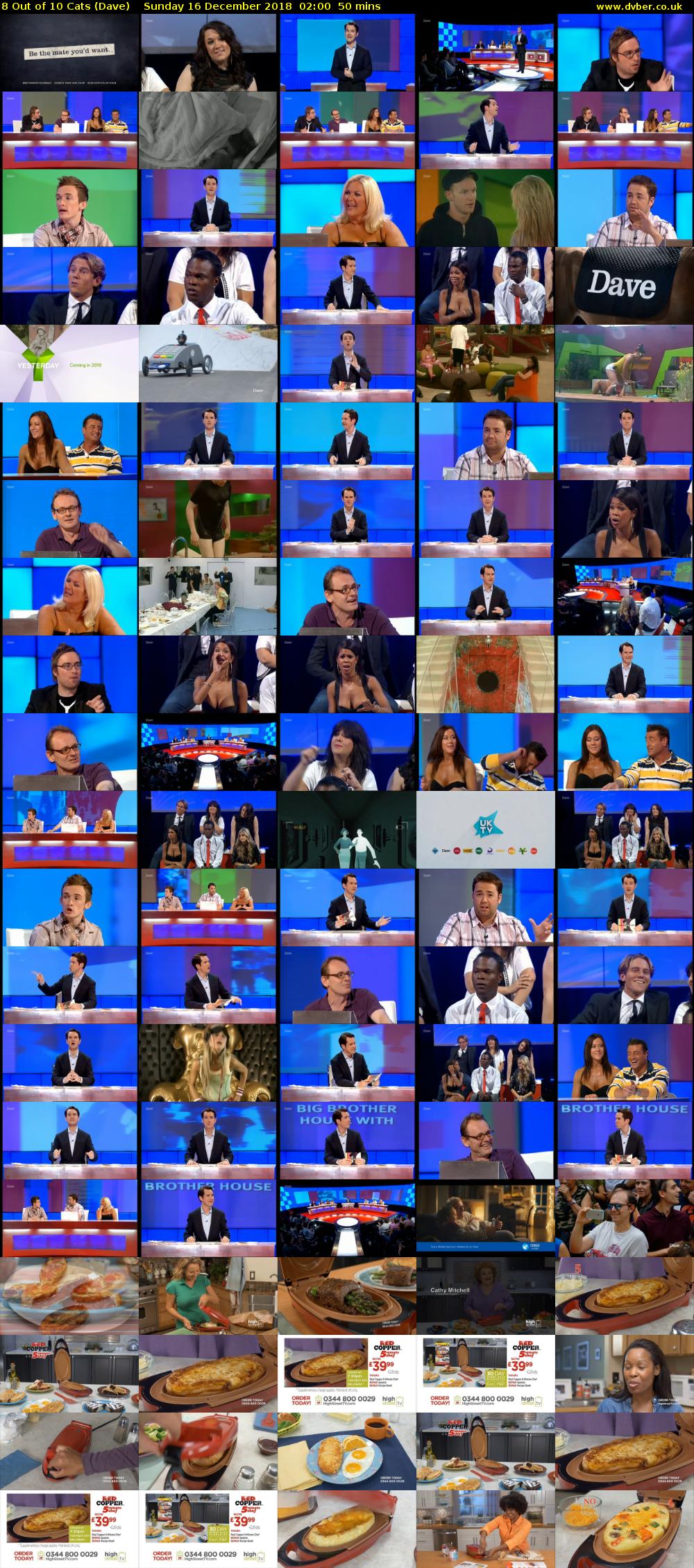 8 Out of 10 Cats (Dave) Sunday 16 December 2018 02:00 - 02:50