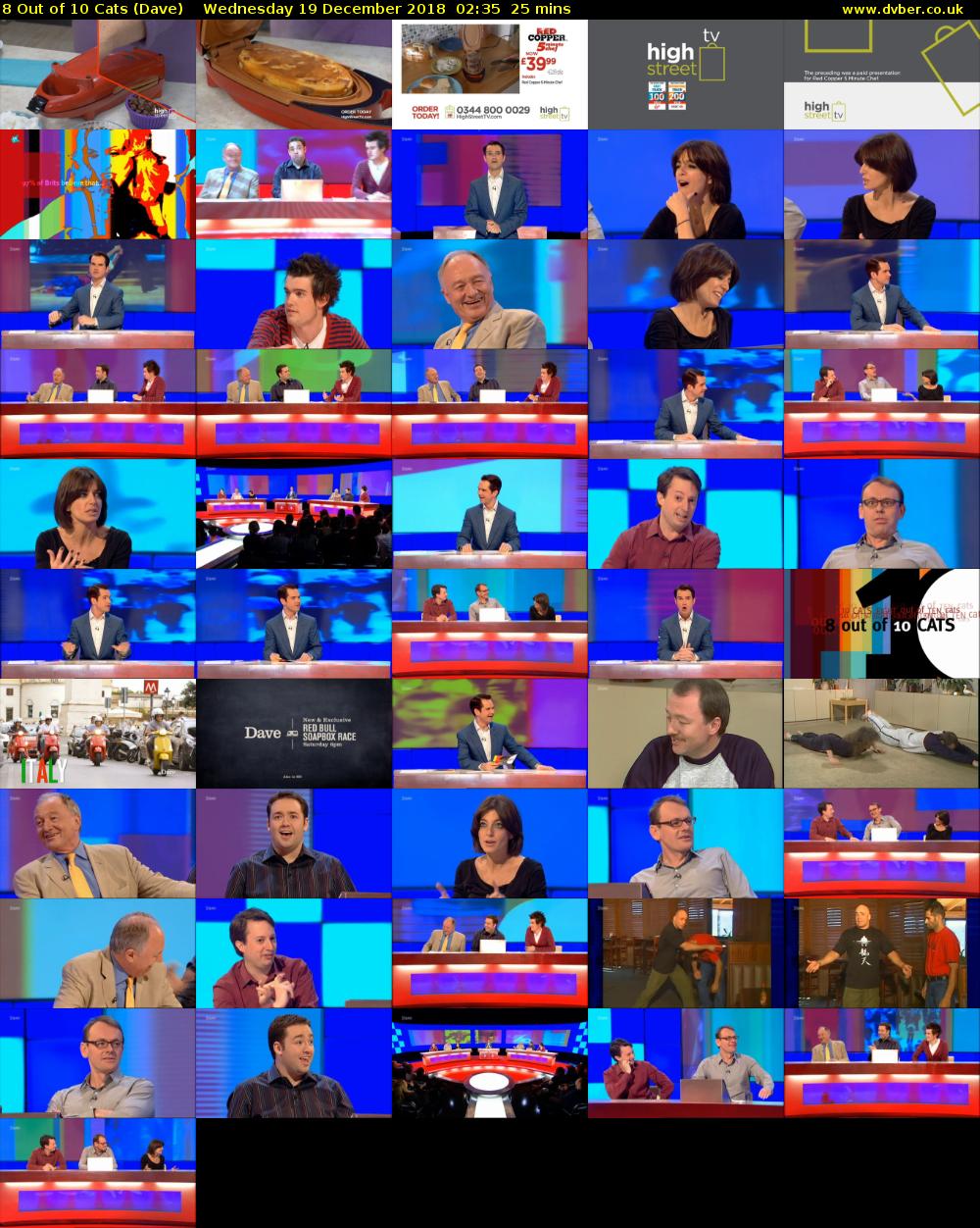 8 Out of 10 Cats (Dave) Wednesday 19 December 2018 02:35 - 03:00