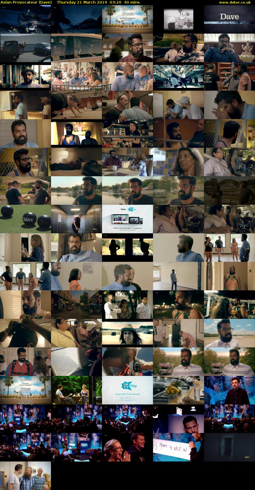 Asian Provocateur (Dave) Thursday 21 March 2019 03:20 - 04:00