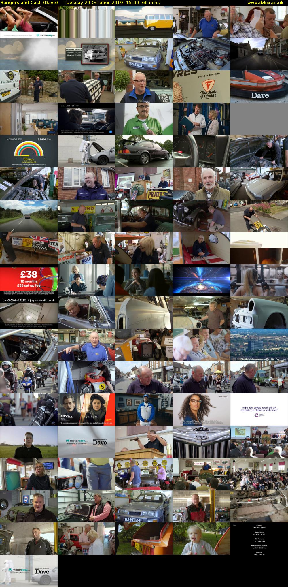 Bangers and Cash (Dave) Tuesday 29 October 2019 15:00 - 16:00