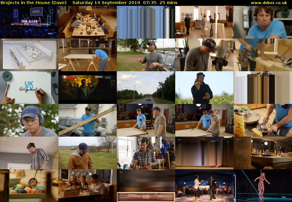 Brojects in the House (Dave) Saturday 14 September 2019 07:35 - 08:00