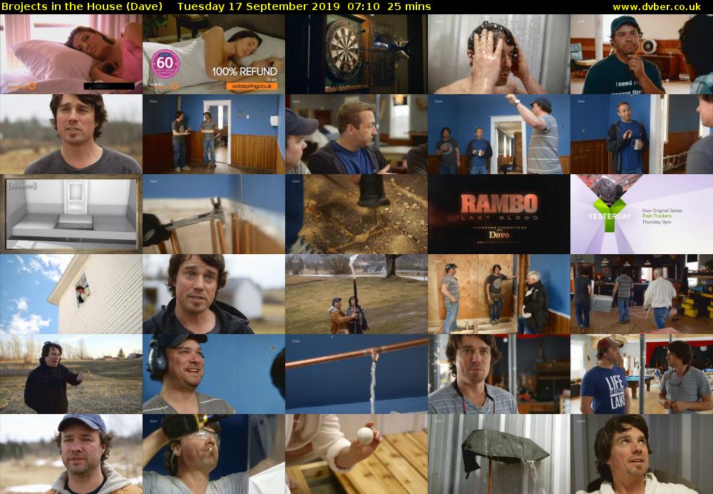 Brojects in the House (Dave) Tuesday 17 September 2019 07:10 - 07:35