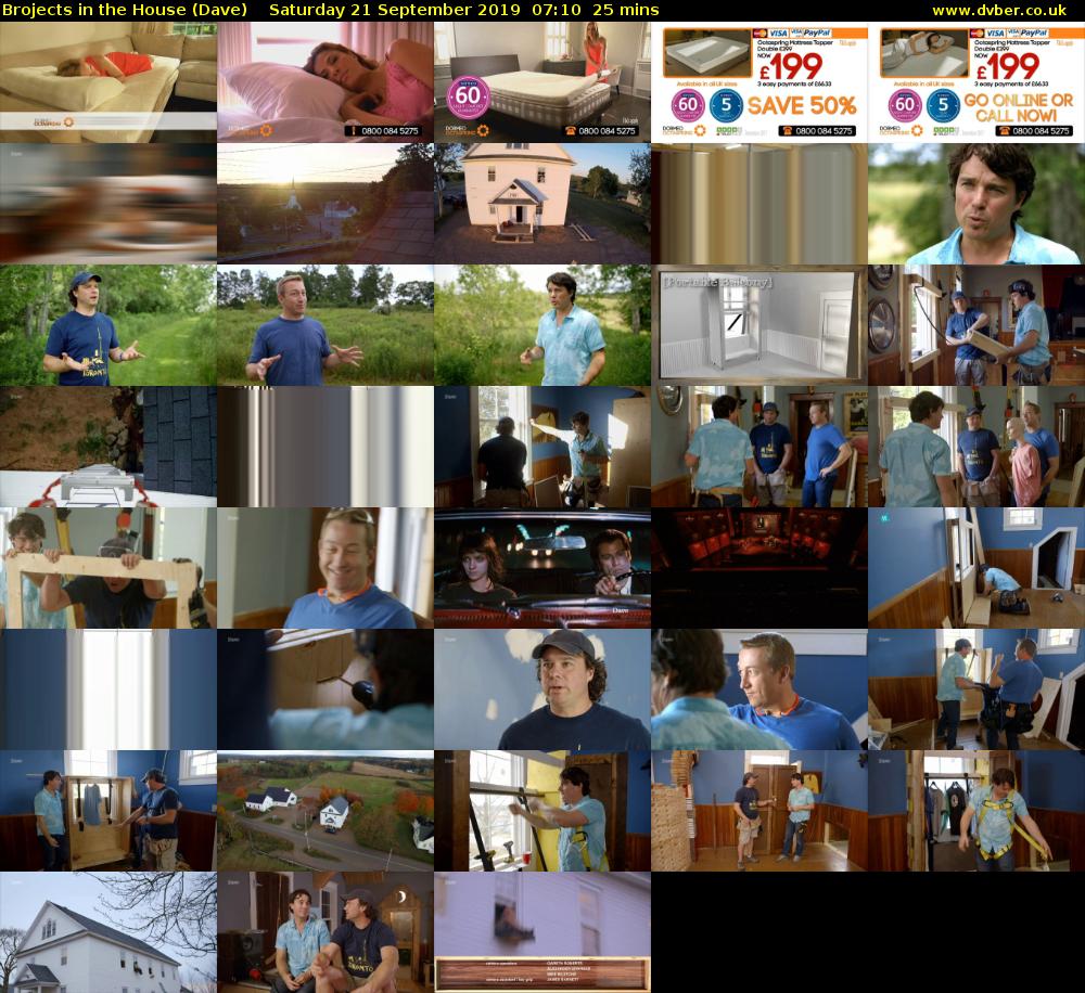Brojects in the House (Dave) Saturday 21 September 2019 07:10 - 07:35