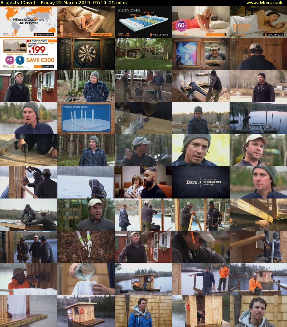 Brojects (Dave) Friday 22 March 2019 07:10 - 07:35