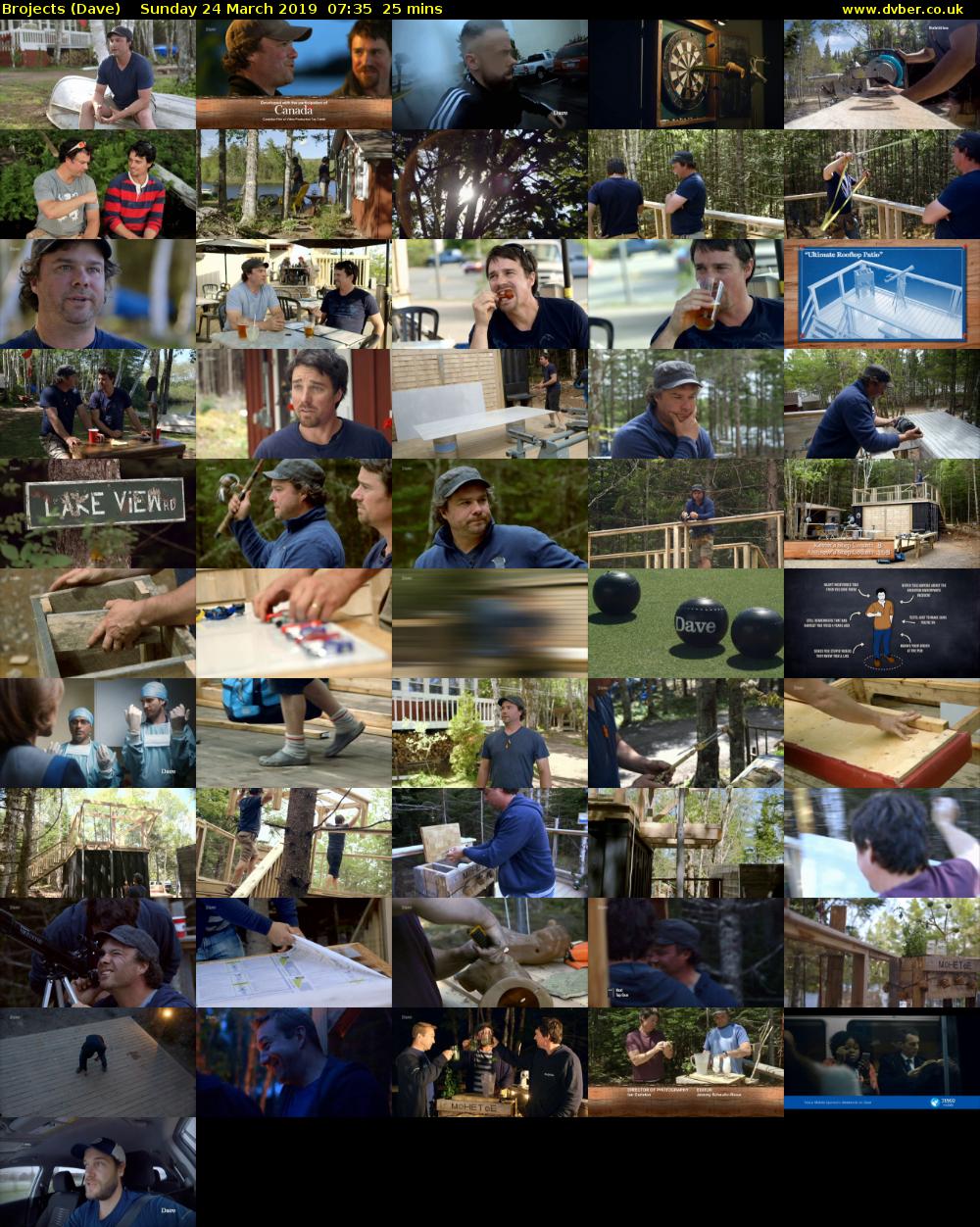 Brojects (Dave) Sunday 24 March 2019 07:35 - 08:00