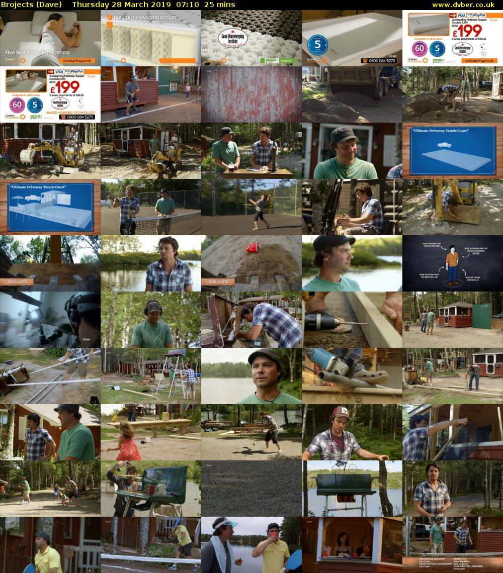 Brojects (Dave) Thursday 28 March 2019 07:10 - 07:35