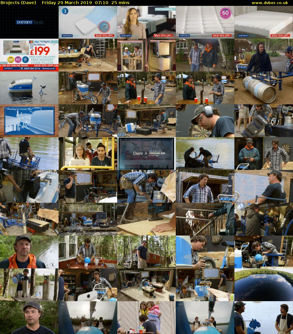 Brojects (Dave) Friday 29 March 2019 07:10 - 07:35
