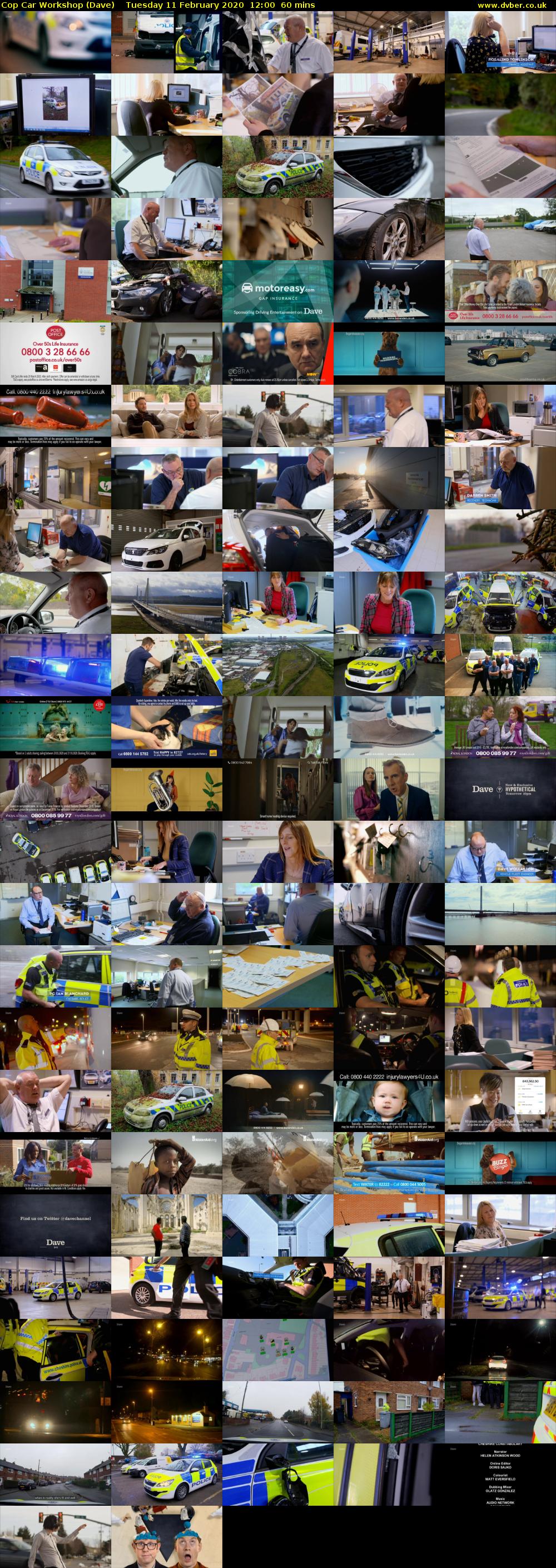 Cop Car Workshop (Dave) Tuesday 11 February 2020 12:00 - 13:00