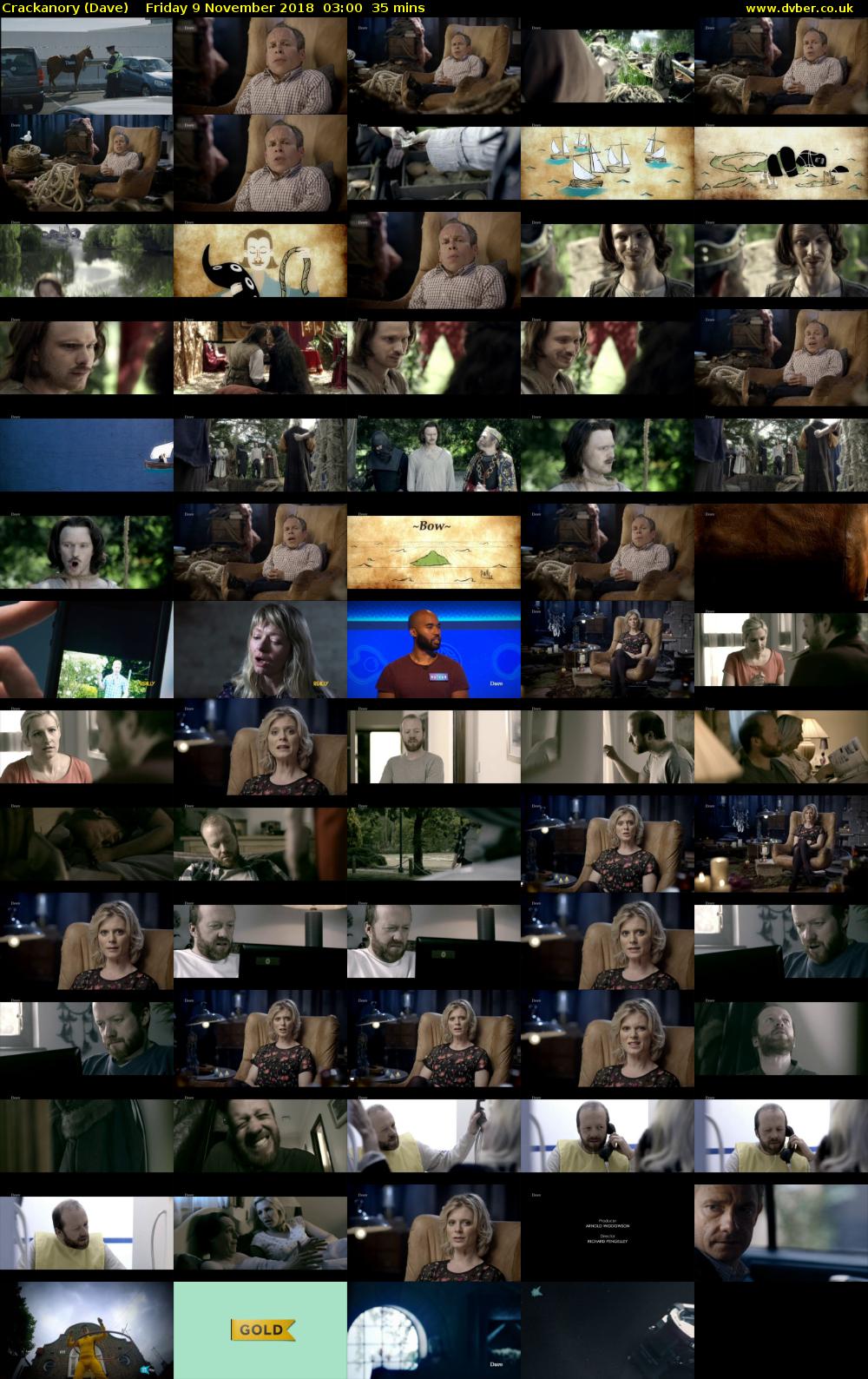 Crackanory (Dave) Friday 9 November 2018 03:00 - 03:35