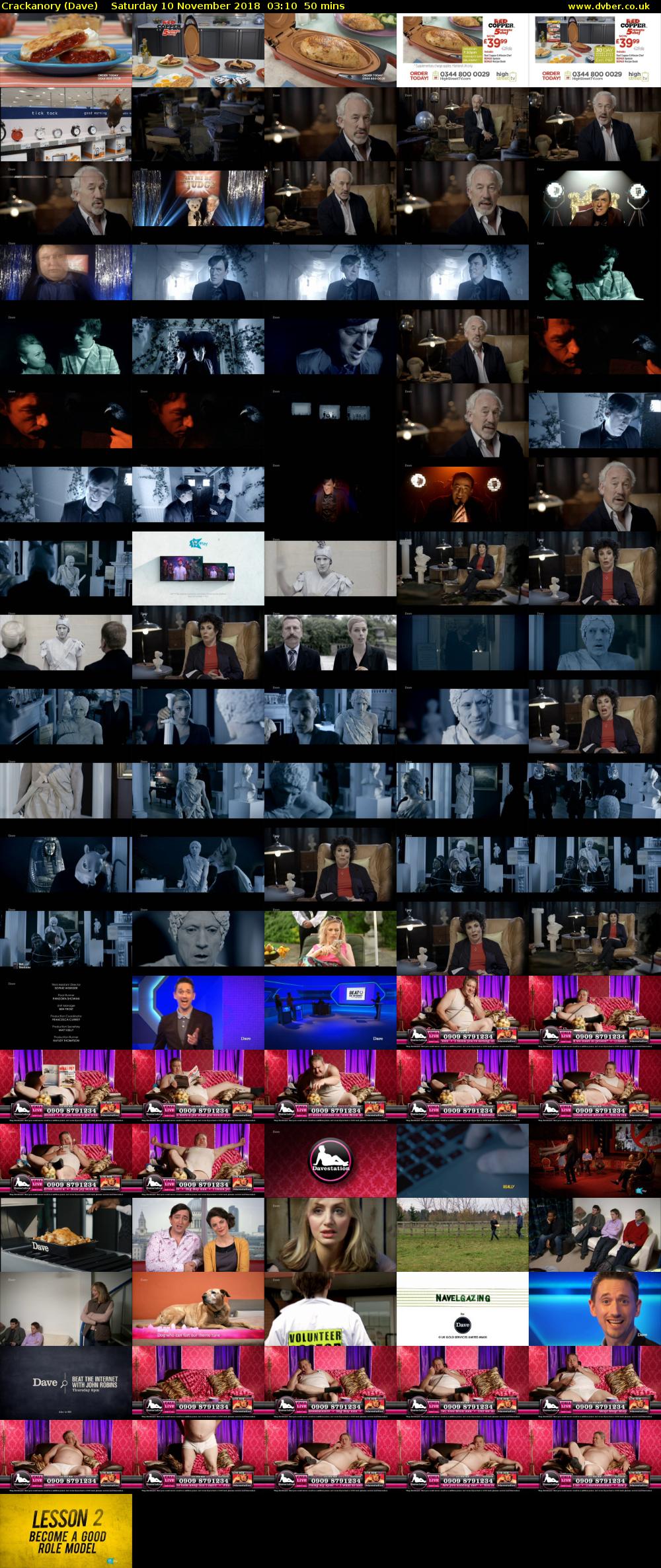 Crackanory (Dave) Saturday 10 November 2018 03:10 - 04:00