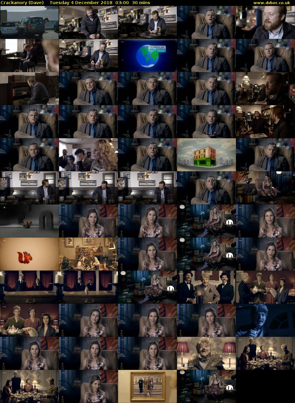 Crackanory (Dave) Tuesday 4 December 2018 03:00 - 03:30