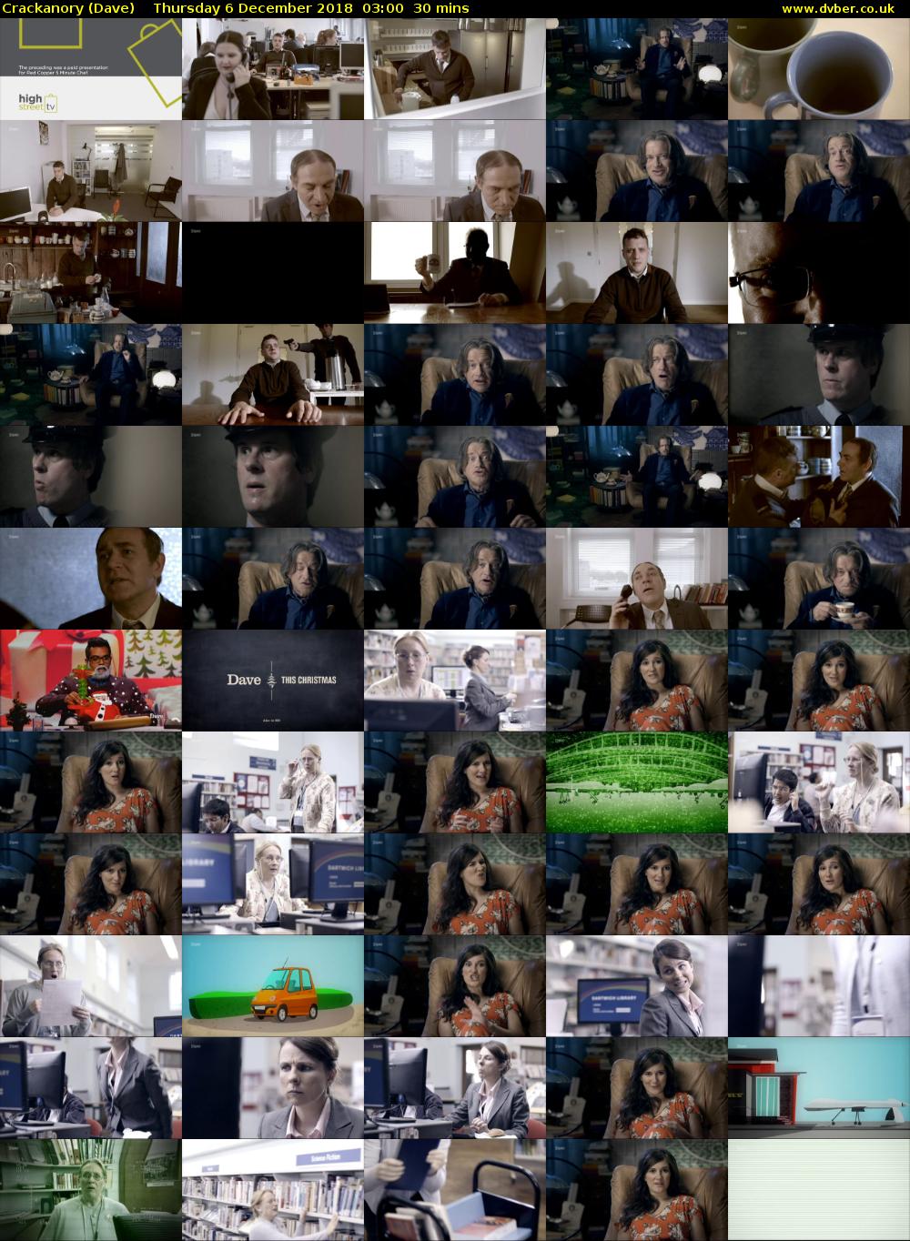 Crackanory (Dave) Thursday 6 December 2018 03:00 - 03:30