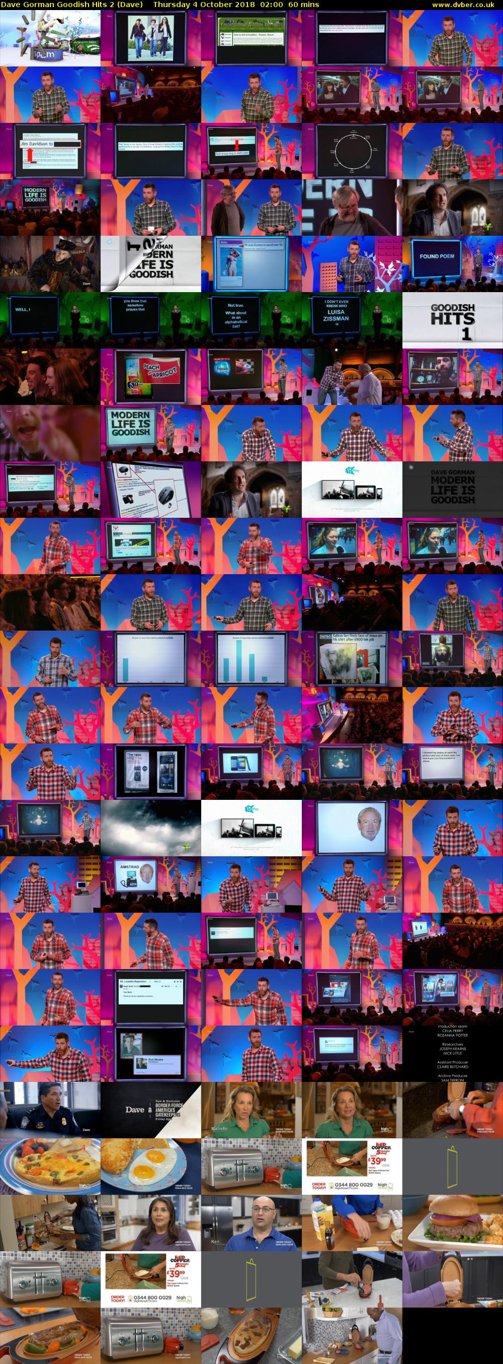 Dave Gorman Goodish Hits 2 (Dave) Thursday 4 October 2018 02:00 - 03:00