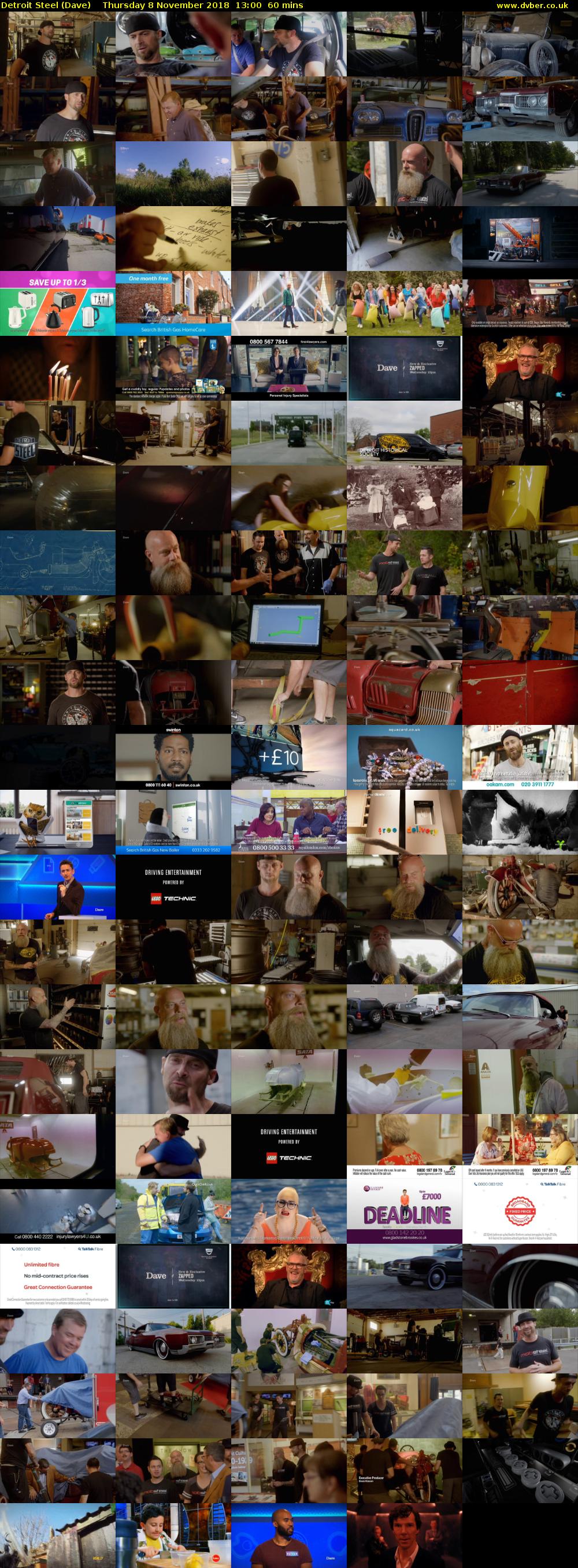 Detroit Steel (Dave) Thursday 8 November 2018 13:00 - 14:00