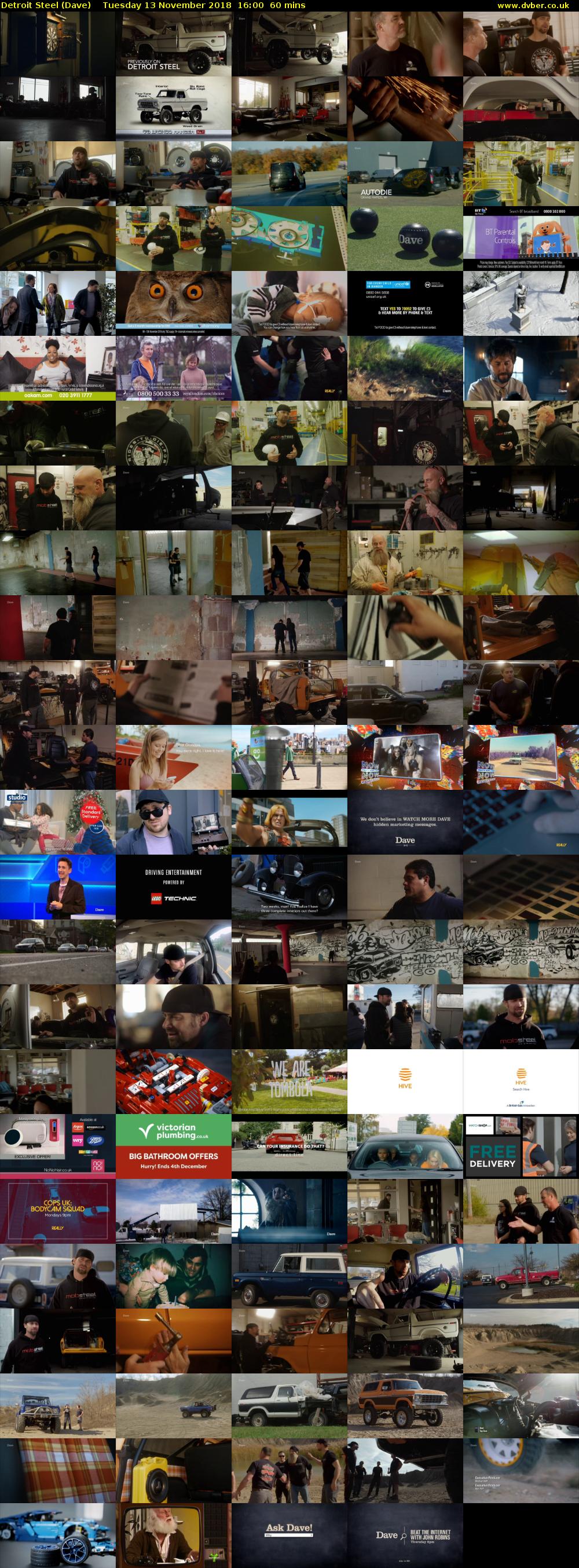 Detroit Steel (Dave) Tuesday 13 November 2018 16:00 - 17:00