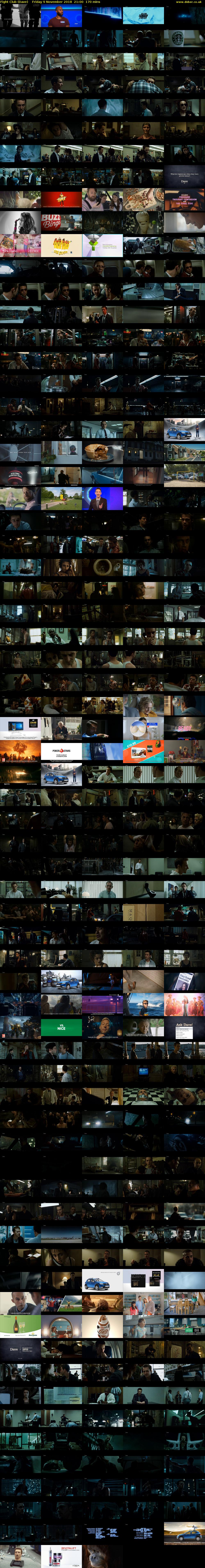 Fight Club (Dave) Friday 9 November 2018 21:00 - 23:50