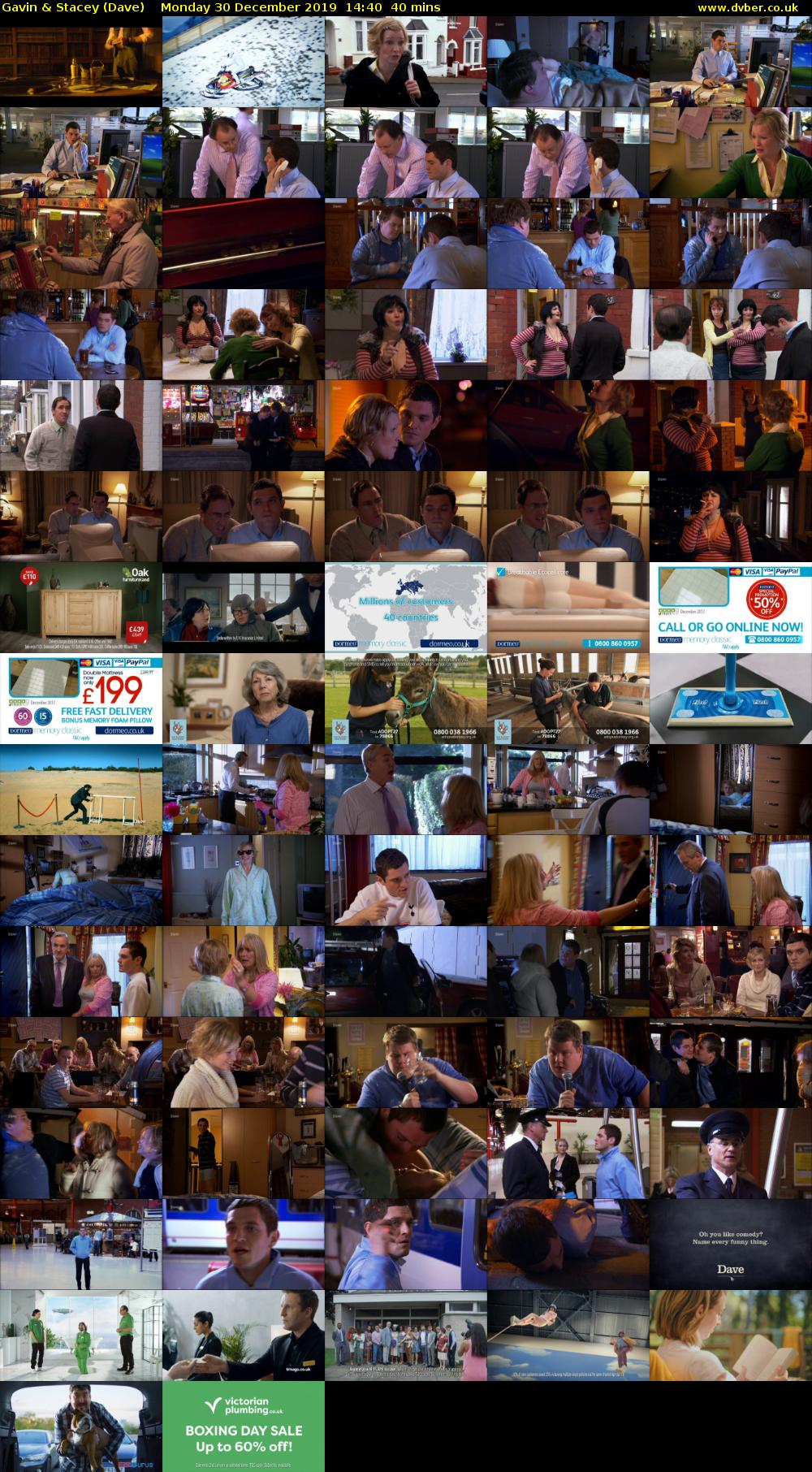 Gavin & Stacey (Dave) Monday 30 December 2019 14:40 - 15:20