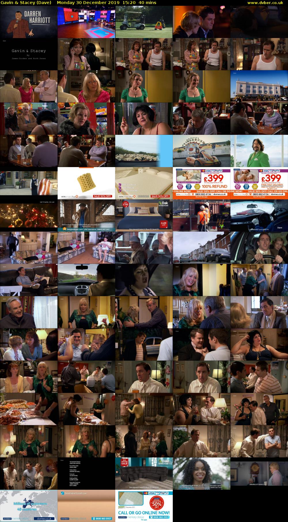 Gavin & Stacey (Dave) Monday 30 December 2019 15:20 - 16:00