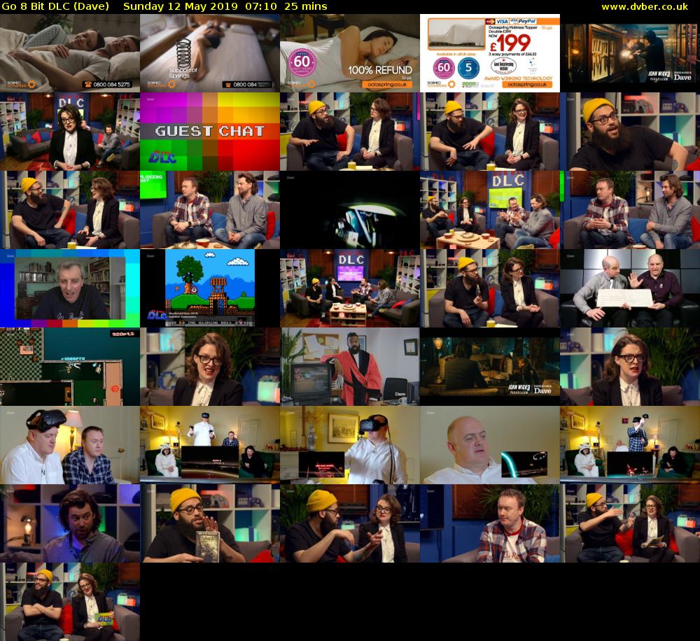 Go 8 Bit DLC (Dave) Sunday 12 May 2019 07:10 - 07:35
