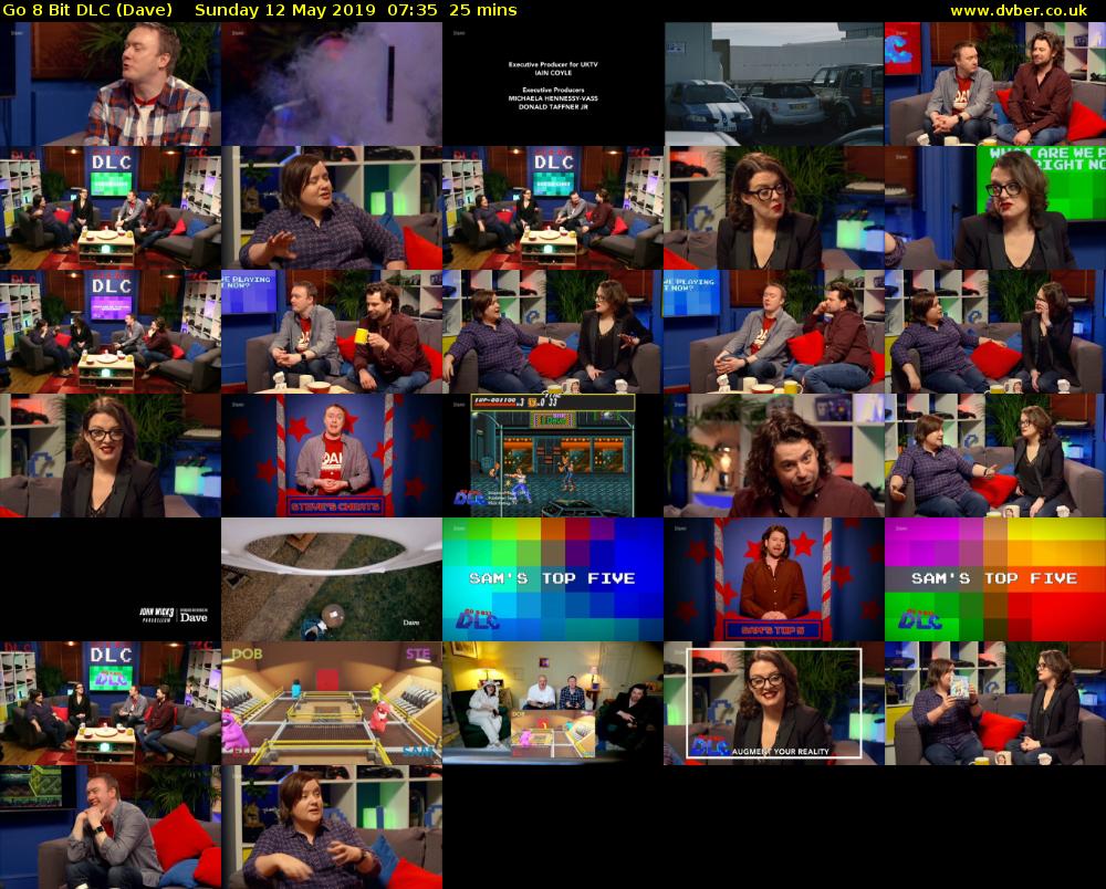 Go 8 Bit DLC (Dave) Sunday 12 May 2019 07:35 - 08:00