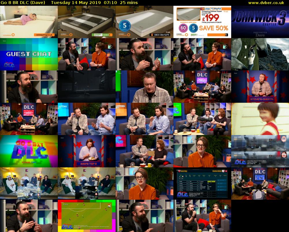 Go 8 Bit DLC (Dave) Tuesday 14 May 2019 07:10 - 07:35