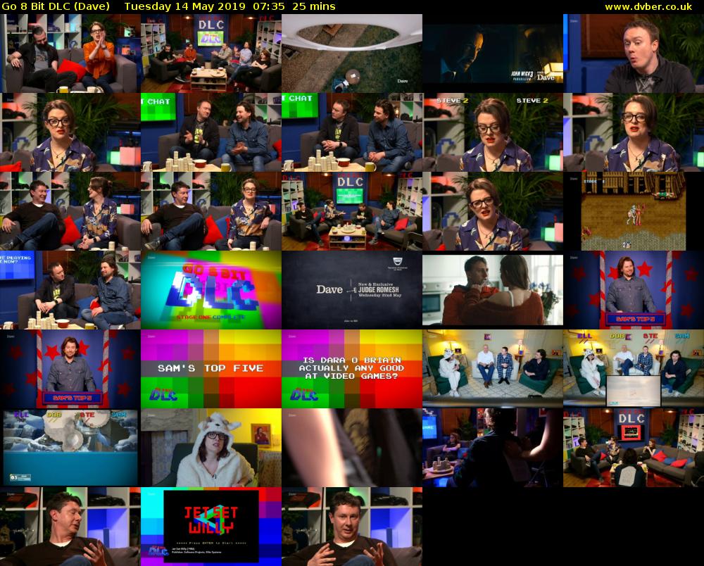 Go 8 Bit DLC (Dave) Tuesday 14 May 2019 07:35 - 08:00