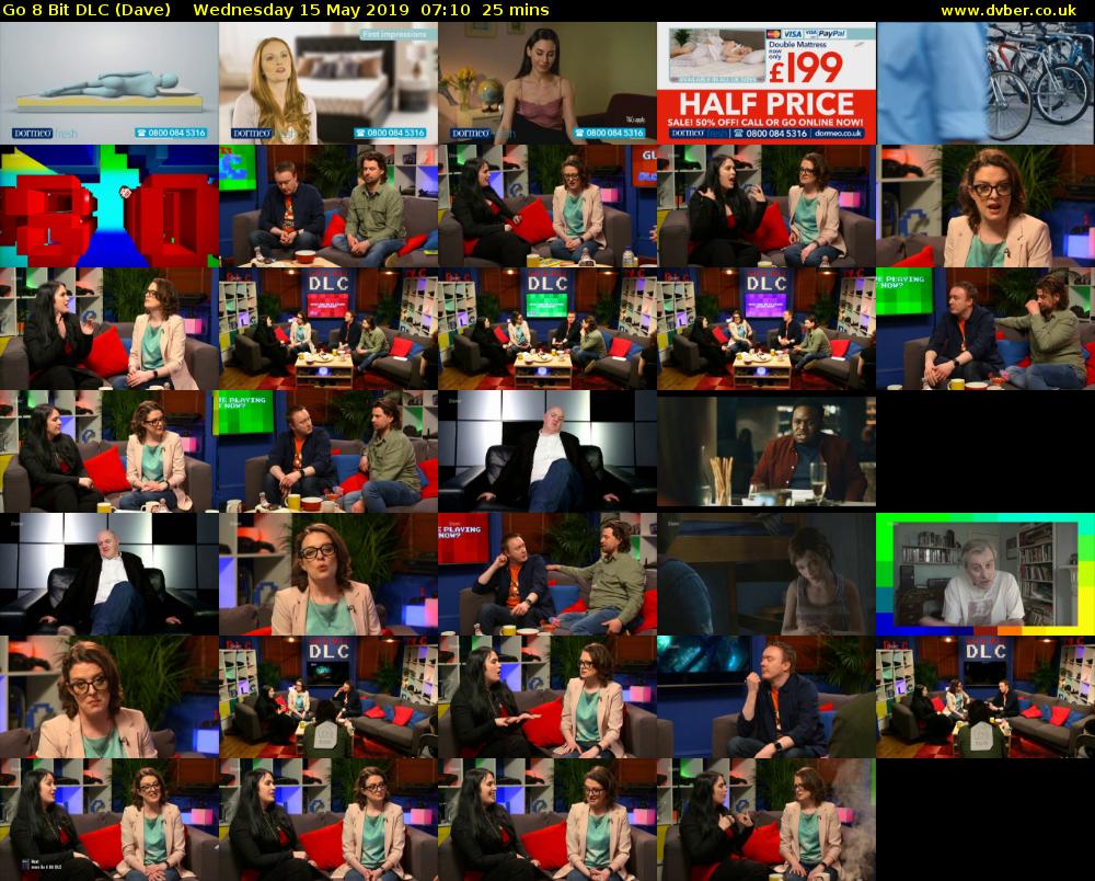 Go 8 Bit DLC (Dave) Wednesday 15 May 2019 07:10 - 07:35