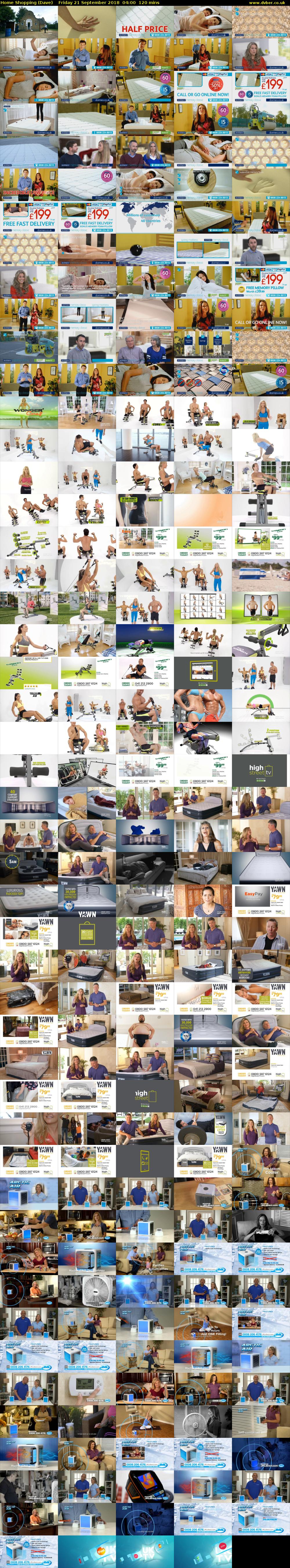 Home Shopping (Dave) Friday 21 September 2018 04:00 - 06:00