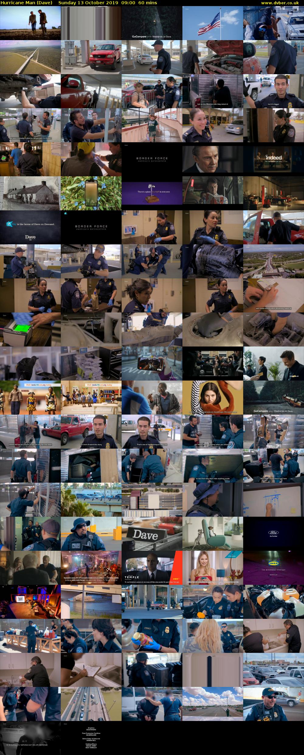 Hurricane Man (Dave) Sunday 13 October 2019 09:00 - 10:00