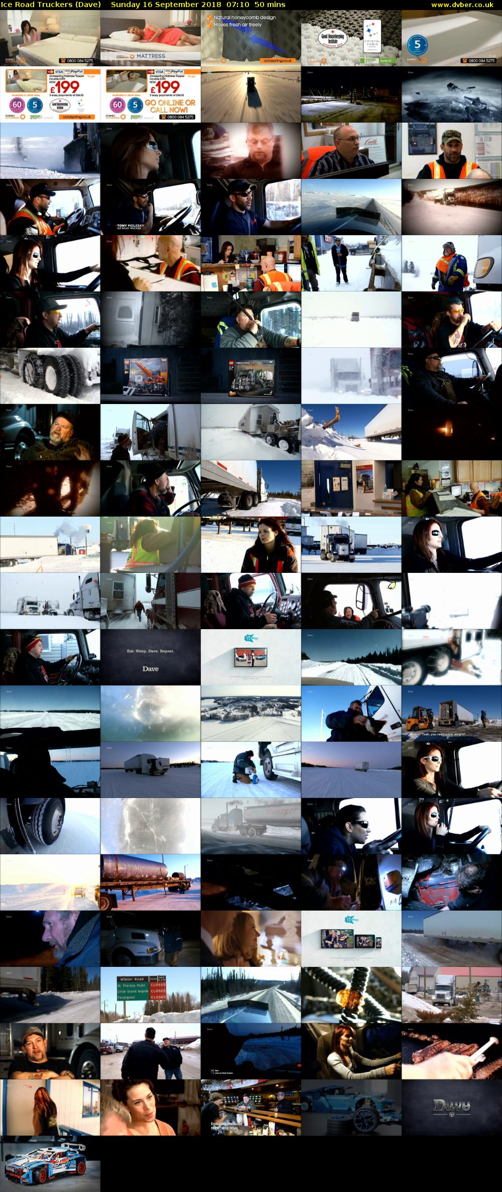 Ice Road Truckers (Dave) Sunday 16 September 2018 07:10 - 08:00