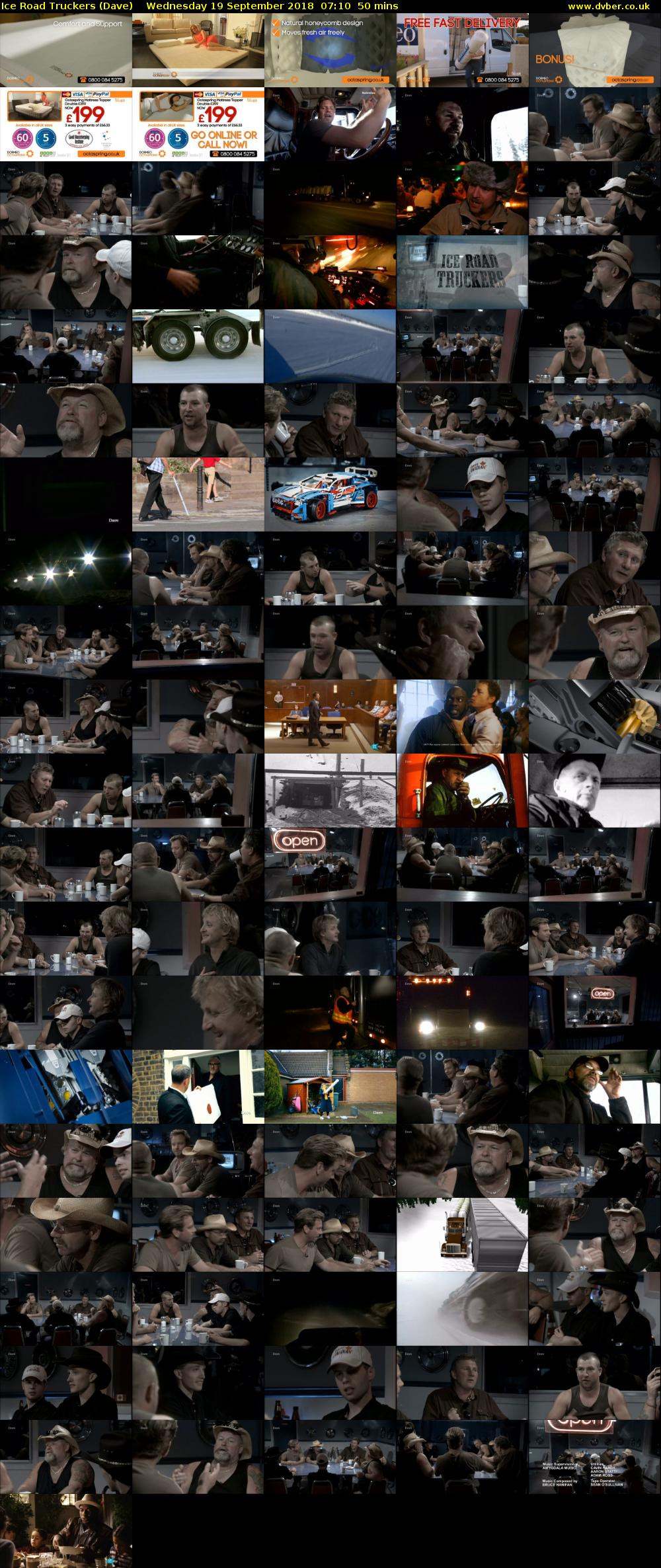 Ice Road Truckers (Dave) Wednesday 19 September 2018 07:10 - 08:00