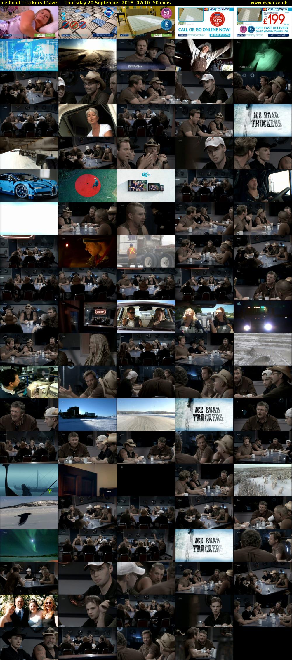 Ice Road Truckers (Dave) Thursday 20 September 2018 07:10 - 08:00