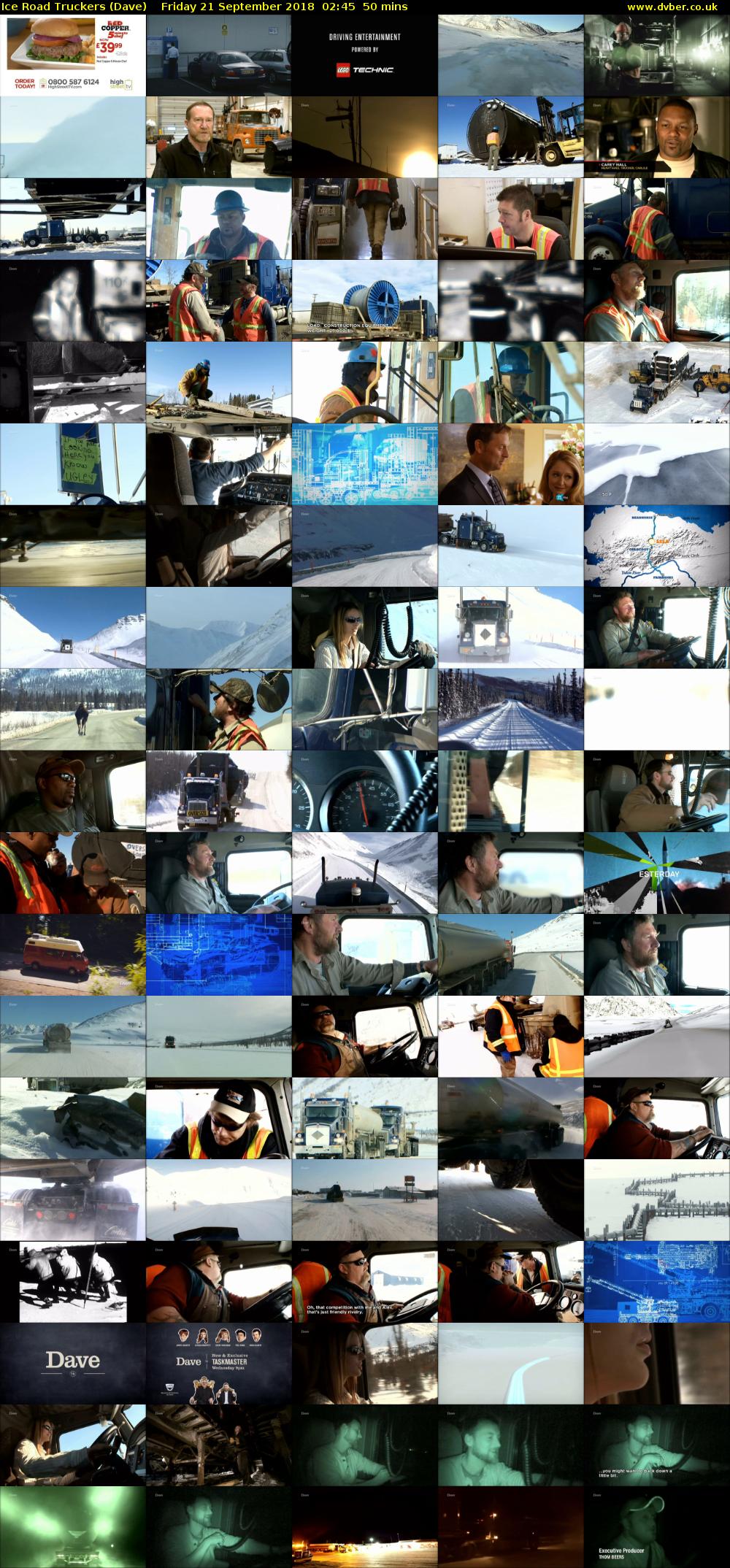 Ice Road Truckers (Dave) Friday 21 September 2018 02:45 - 03:35